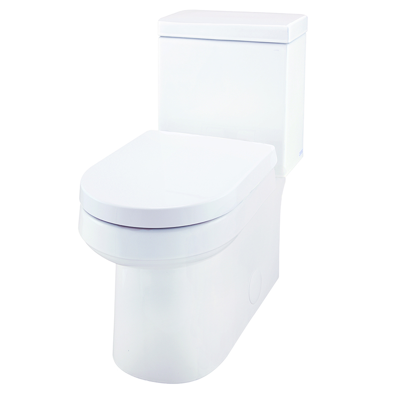 Gerber 21221 Wicker Park 1.28 GPF 1 Piece Toilet ADA Elongated White