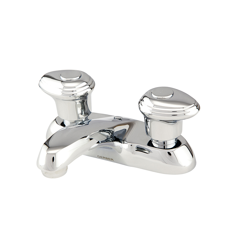 Gerber 53100 Hardwater 2 Handle Centerset Lavatory Faucet Less Drain